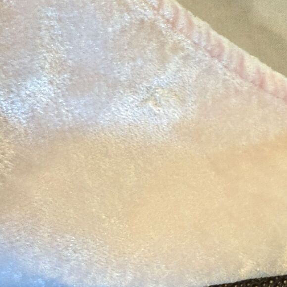 J. Jill Soft Pink Rayon Velvet Button Down Blouse size Large - Picture 12 of 13